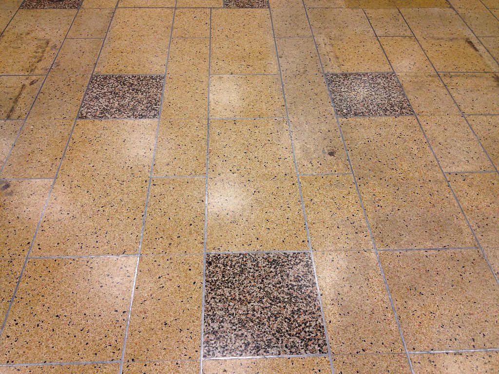 Bright kitchen — Metro Vancouver marble-look floor